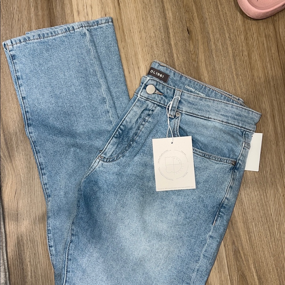 Never Worn DL1961 Light Blue Cooper Tapered Jeans